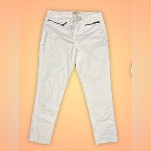 Michael Kors, size 8, zip pocket, white pants